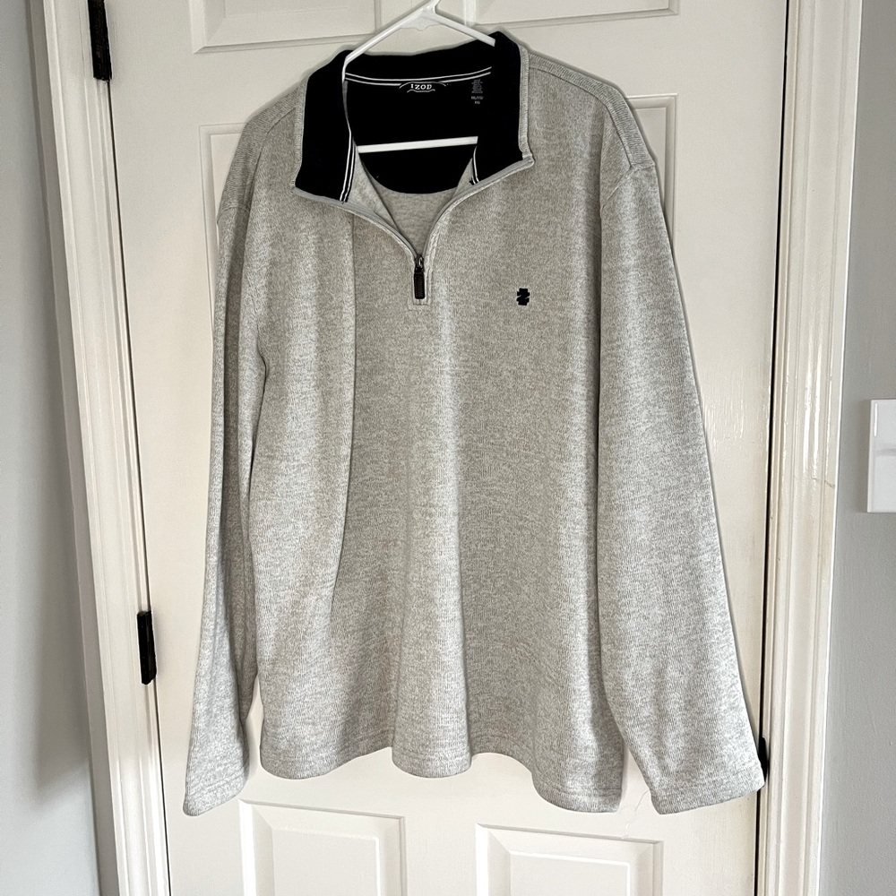 ⭐️Host Pick⭐️ IZOD quarter zip jacket size XXL. Tall NWOT